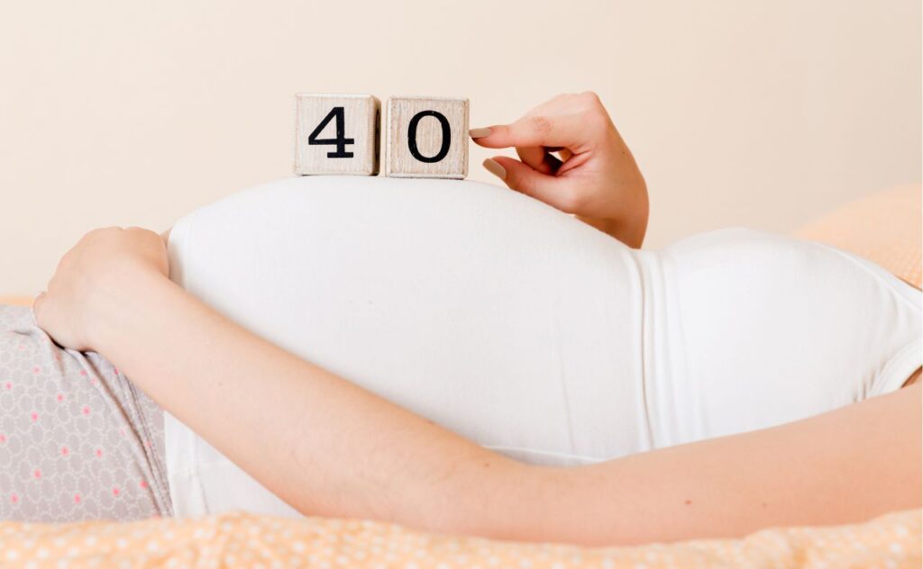 40 weeks pregnant