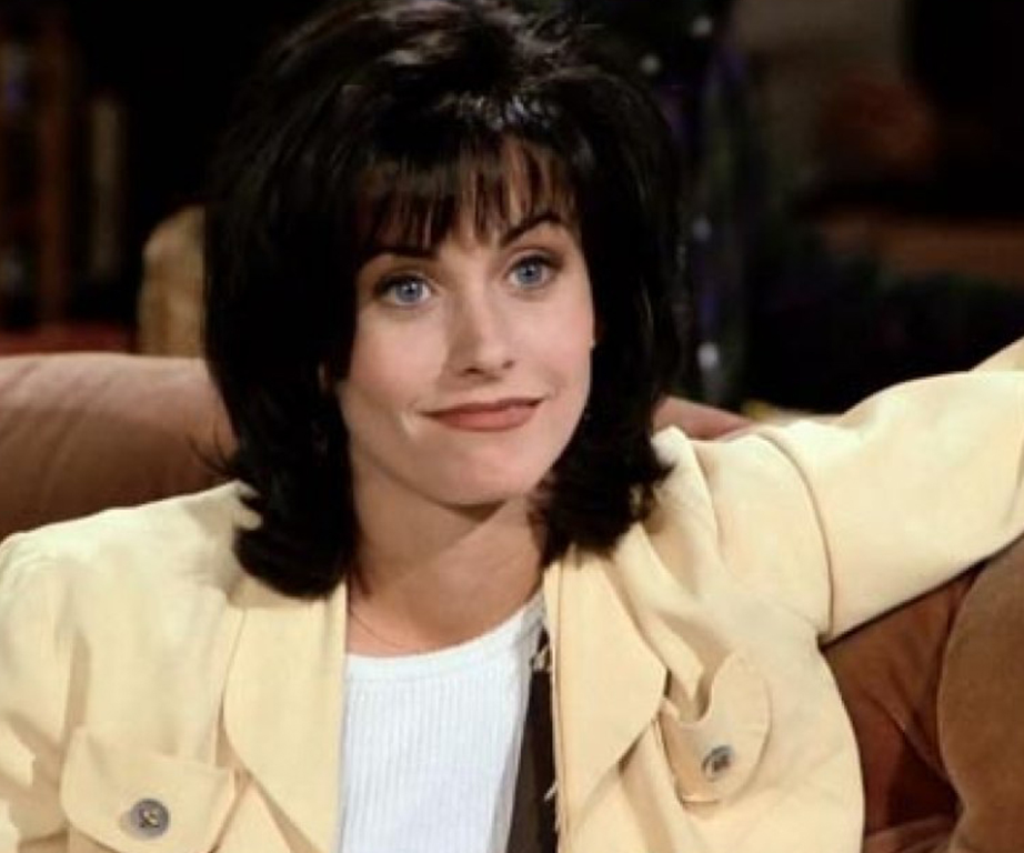 Courtney Cox in Friends.