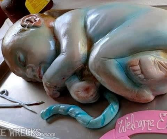 worst baby shower cakes