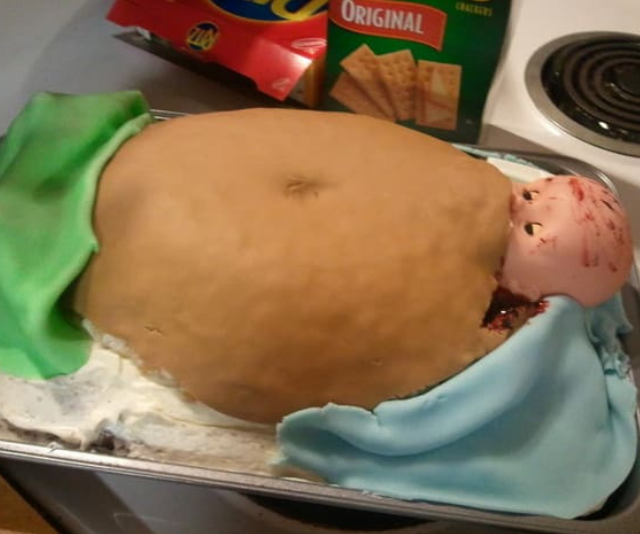 worst baby shower cakes