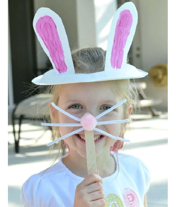 Bunny Paper Plate