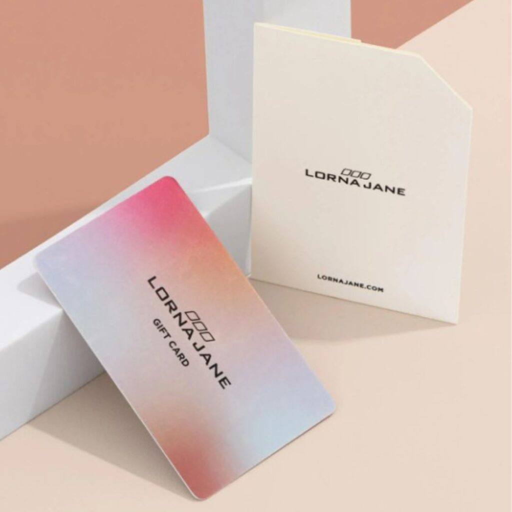 Lorna Jane gift voucher