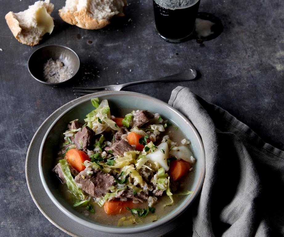 Irish lamb and barley stew
