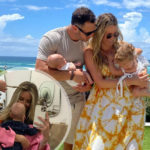 Jen Hawkins is every new mum as she tries to get her hair done with son Hendrix in tow