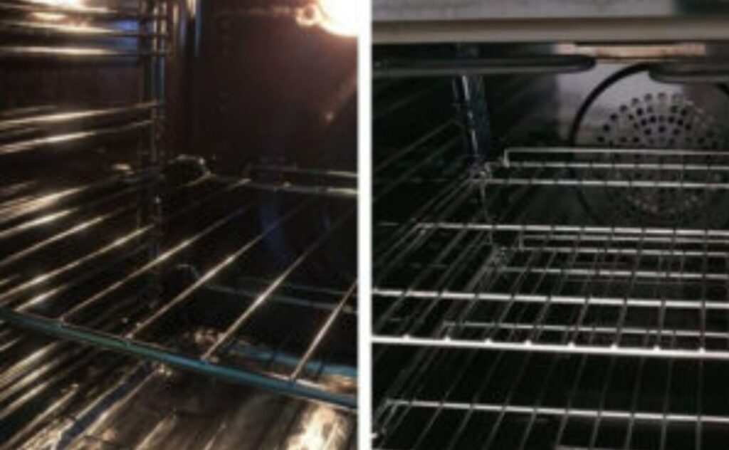 cleaning oven