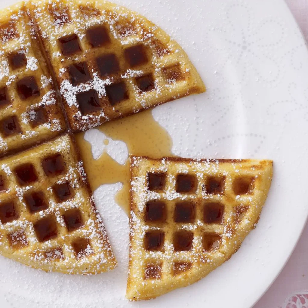 Women's weekly food waffles