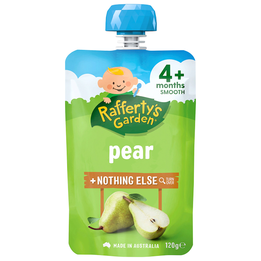 Rafferty's Garden Pear 4m+ product shot