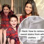 Mum shares amazing cleaning hack for removing sweat stains from clothes