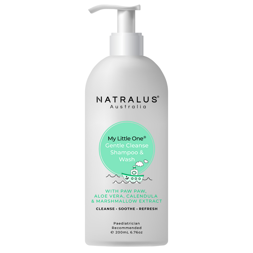 Natralus Australia My Little One Gentle Cleanse Shampoo & Wash.