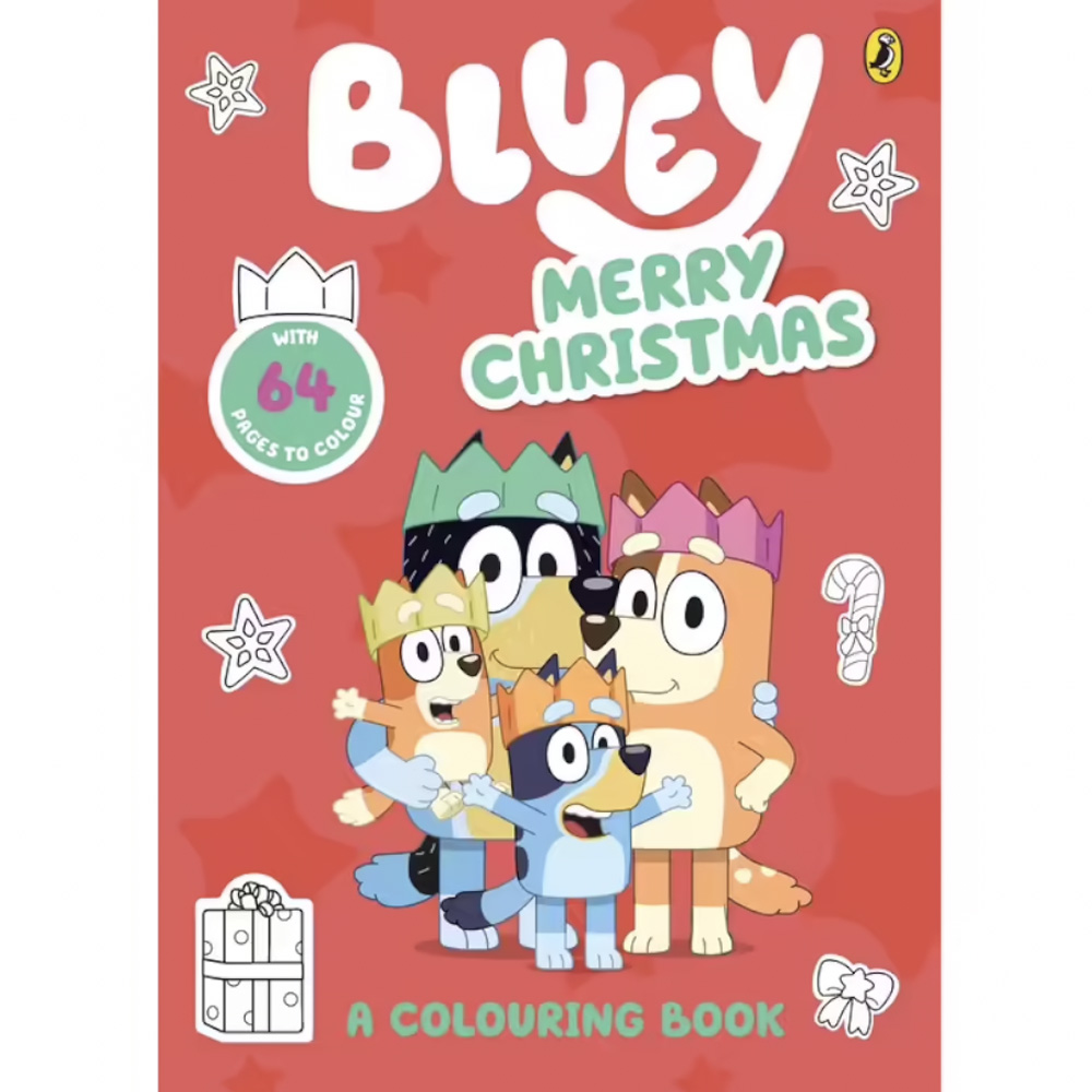 Bluey: Merry Christmas - A Colouring Book.
