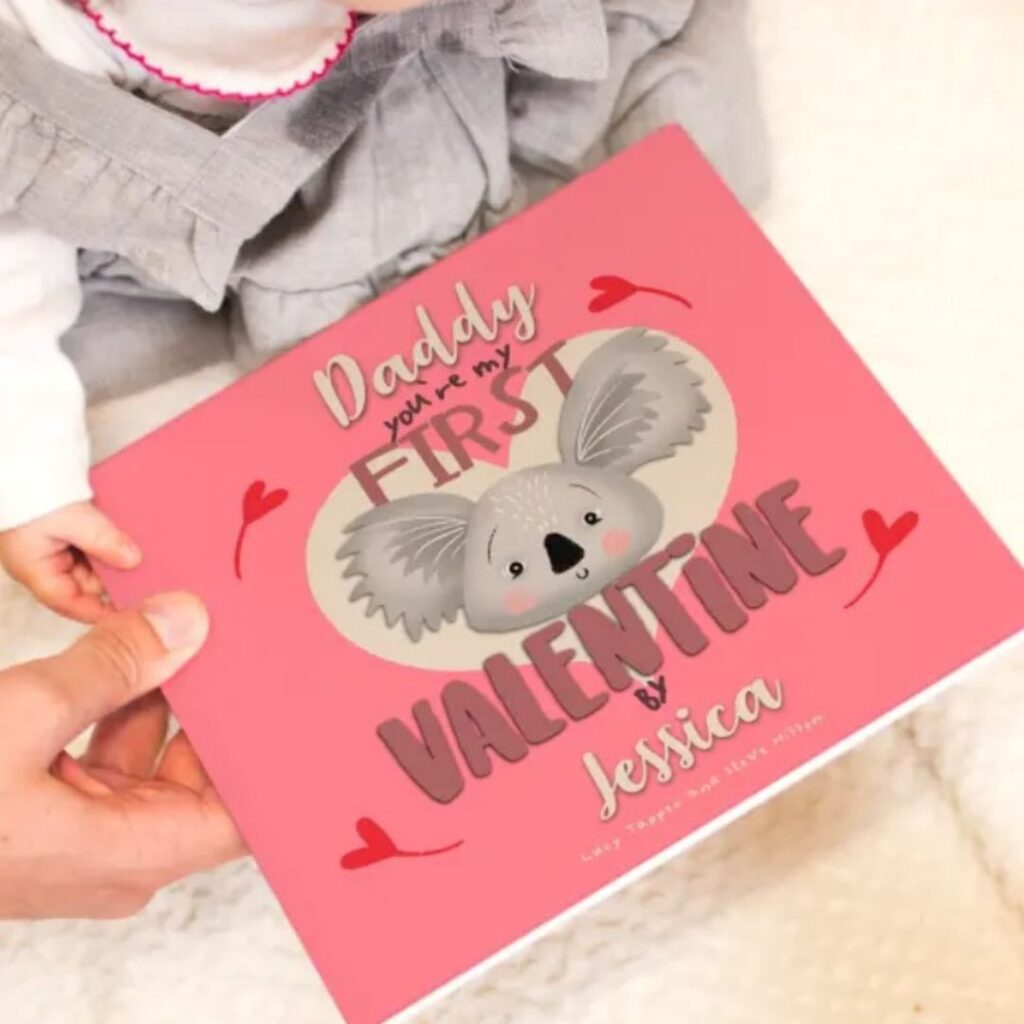 PERSONALISED FIRST VALENTINE'S DAY BOOK FOR MUMMY/DADDY
