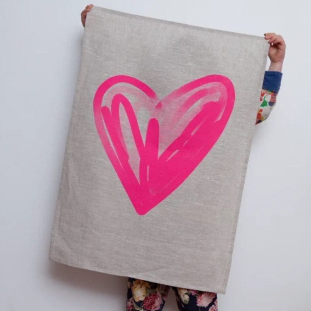 Heart Tea Towel, RRP $34.95 