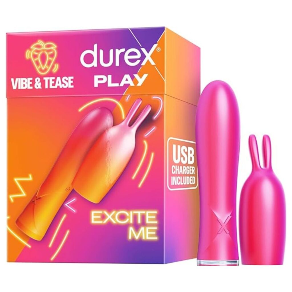 Durex Play Vibe & Tease Vibrator 2 in 1 with Teaser Tip