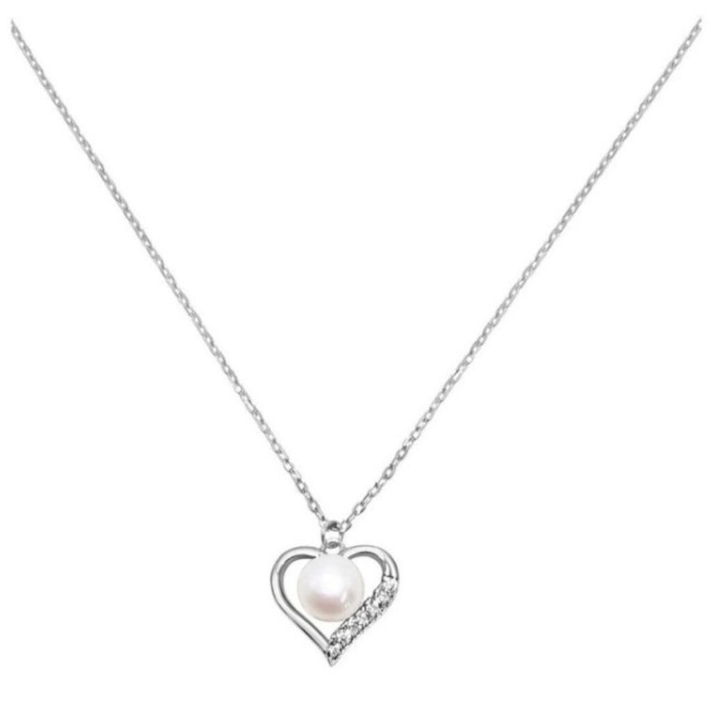 Pure Elements Pearl Heart Pendant Gift Box, Myer
