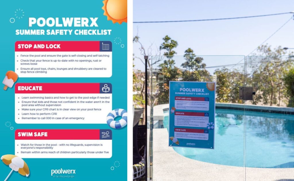 Poolwerx Summer Safety Checklist