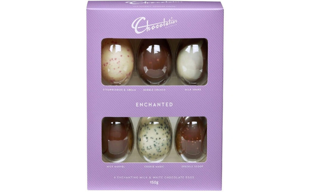 Chocolatier Confectionary Easter 6 Pack Enchanting Egg Selection Product shot