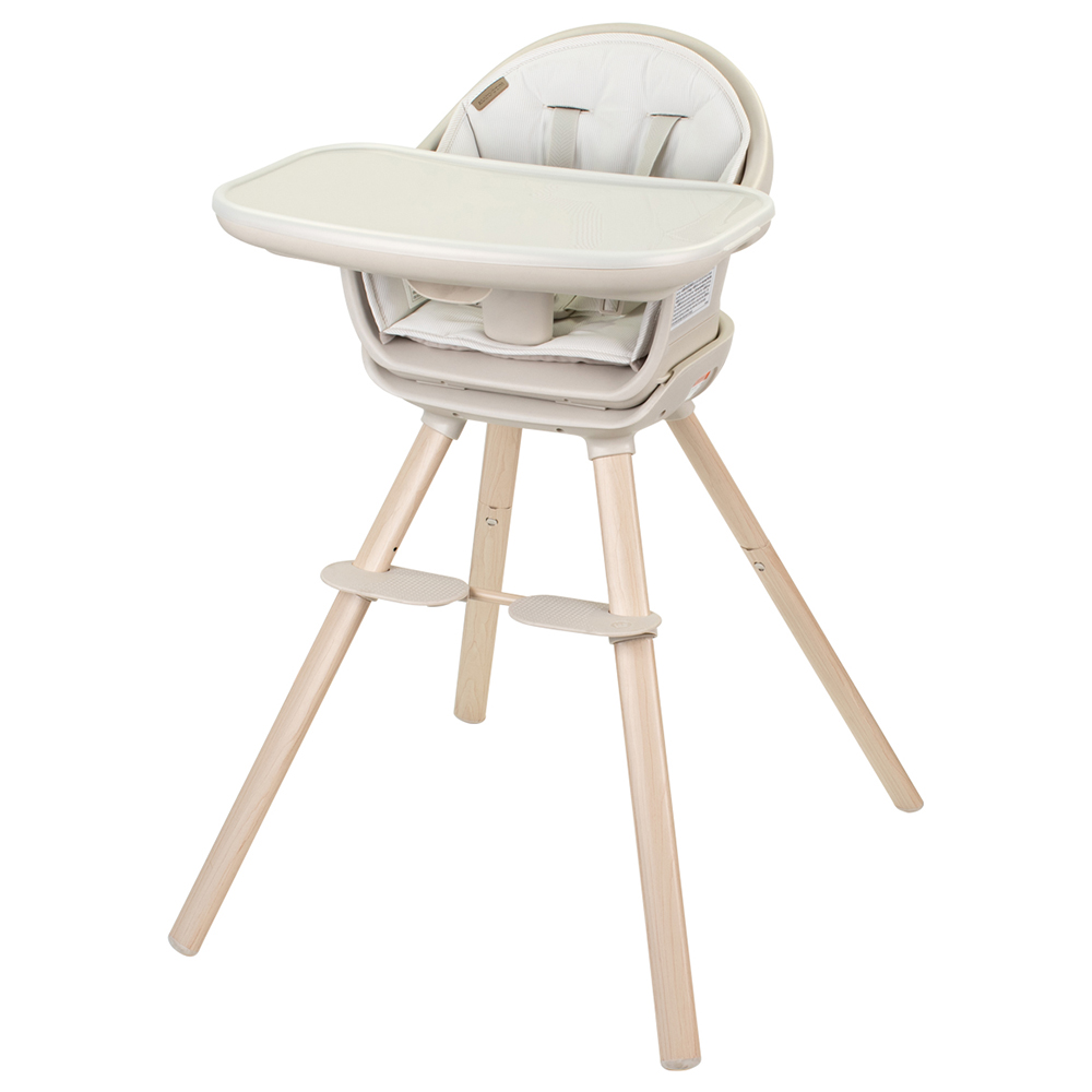 Maxi-Cosi Moa 4-in-1 High Chair Classic Oat colourway product shot