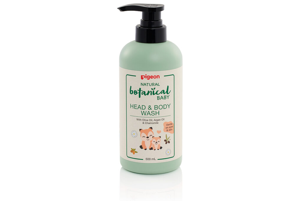 Pigeon Natural Botanical Baby Head & Body Wash 