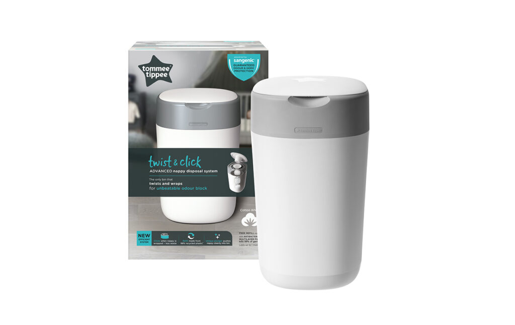 Shop Tommee Tippee Twist & Click Nappy Disposal Bin Online Melbourne at  Kiddie Country™️