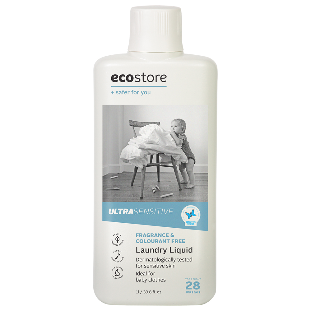 ecostore Ultra Sensitive Laundry Liquid front packaging