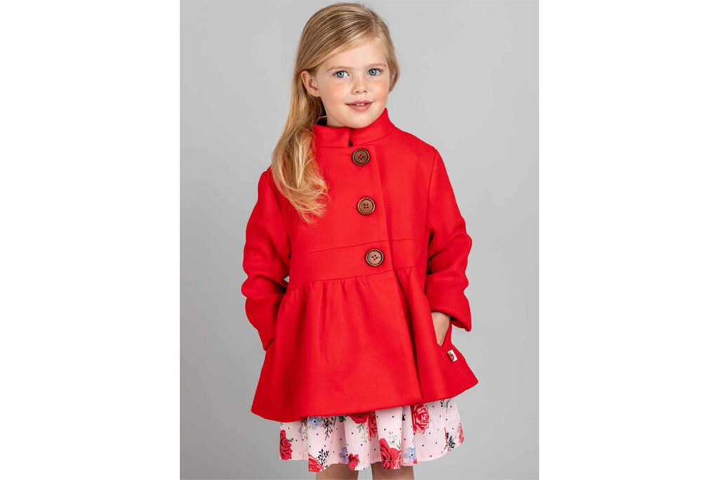 Oobi Madeline Coat Lollypop Red | Bounty Parents