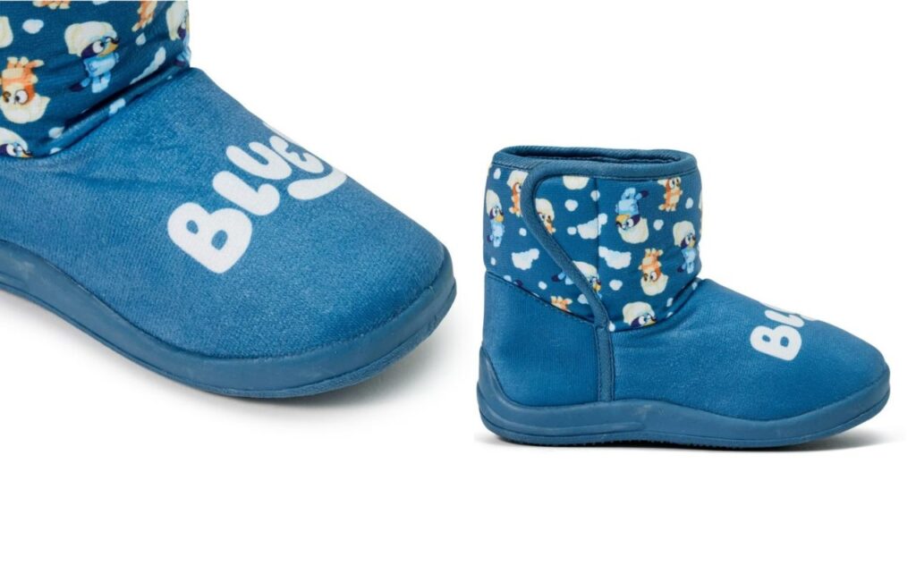 Bluey slipper boots at Big W