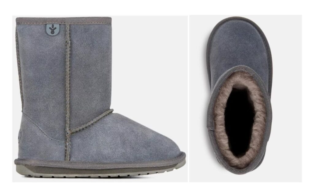 EMU Australia, Kids' wallaby LO charcoal sheepskin boots