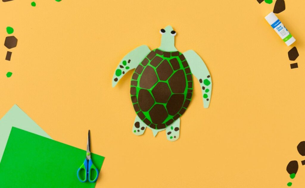 Naidoc Week: Paper turtle craft