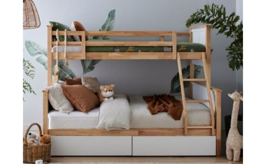 Myer Triple Bunk Bed | Hardwood Frame