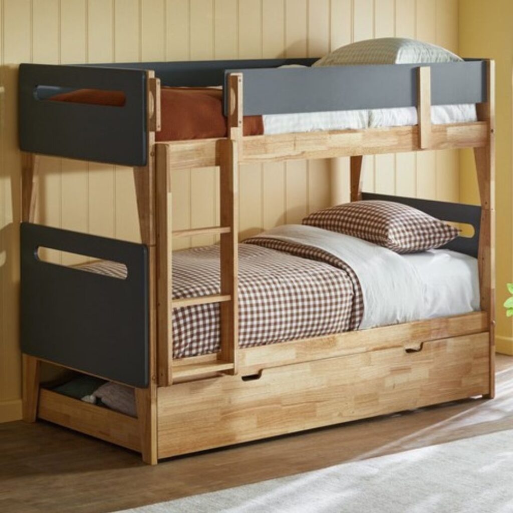 Charcoal casla bunk bed