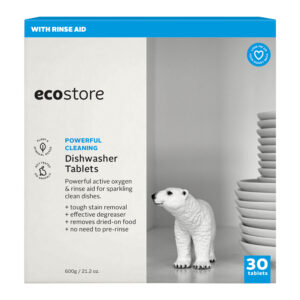 ecostore Dishwasher Tablets front packaging