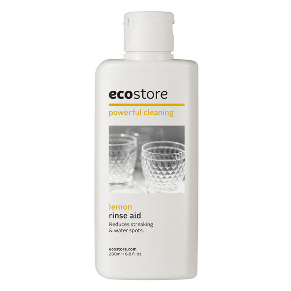 ecostore Lemon Rinse Aid front packaging