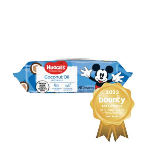 Huggies thick coconut oil wipes