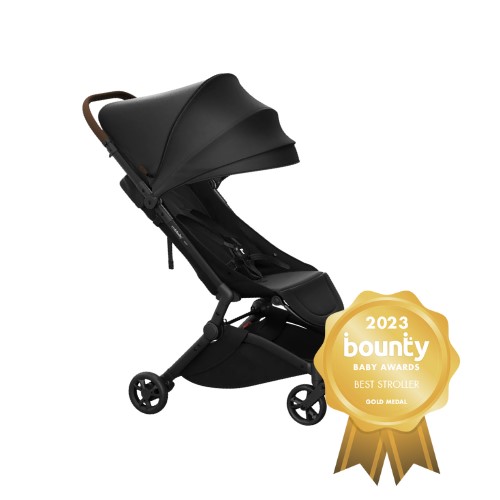 Redsbaby SKIP² Stroller in black, with a Bounty Awards GOLD rosette