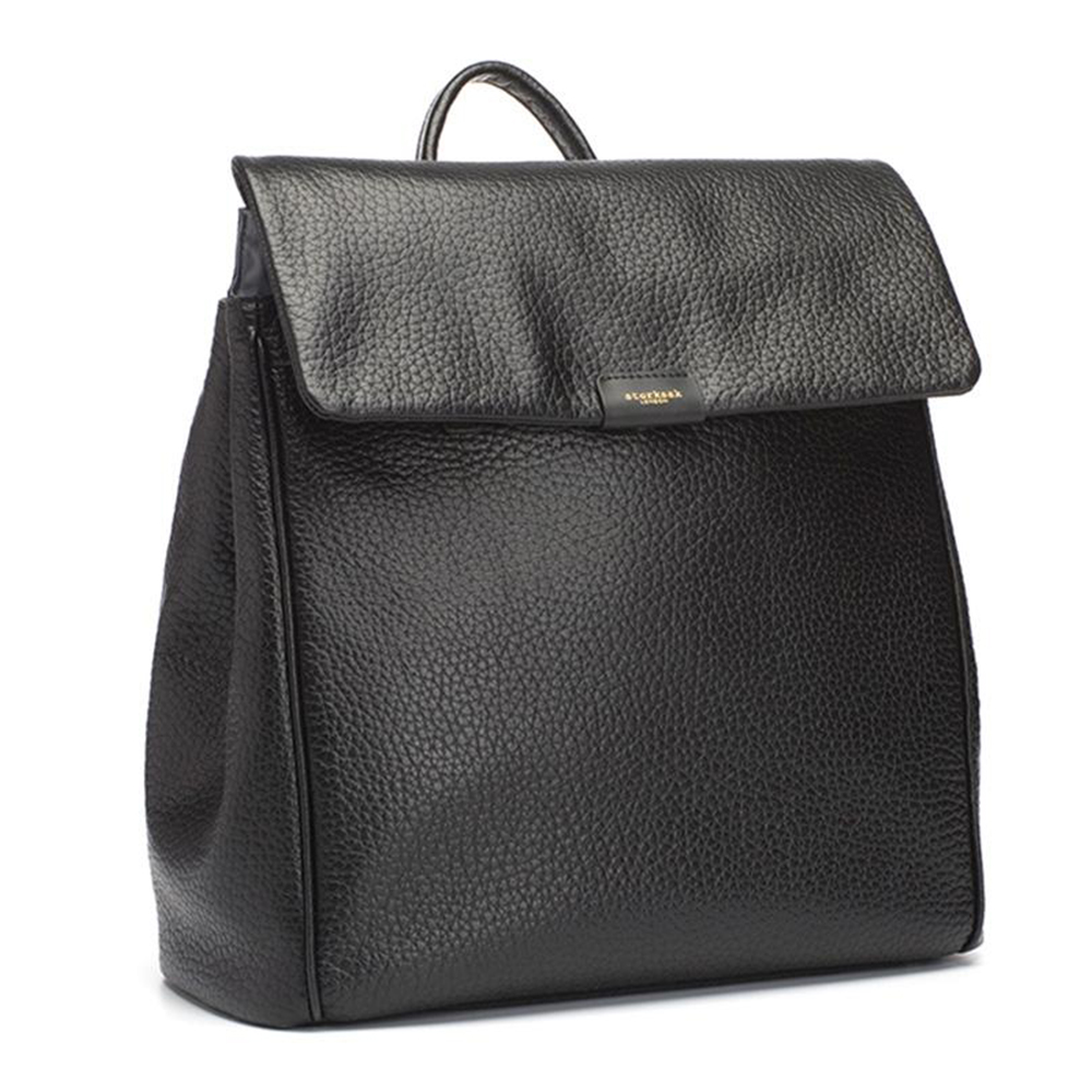 Storksak st best sale james leather backpack