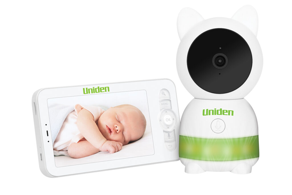 Uniden BW6181R Super HD 2K Smat Baby Monitor with Customisable Night light