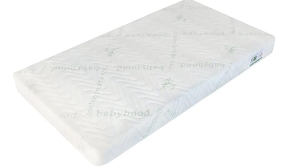 babyhood bamboo innerspring breathe eze cot mattress review