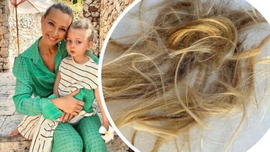 Anna Heinrich daughter Elle chops off hair