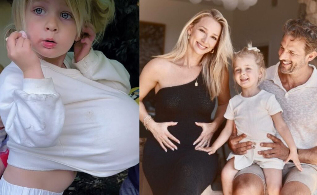 Anna Heinrich daughter Elle pregnant