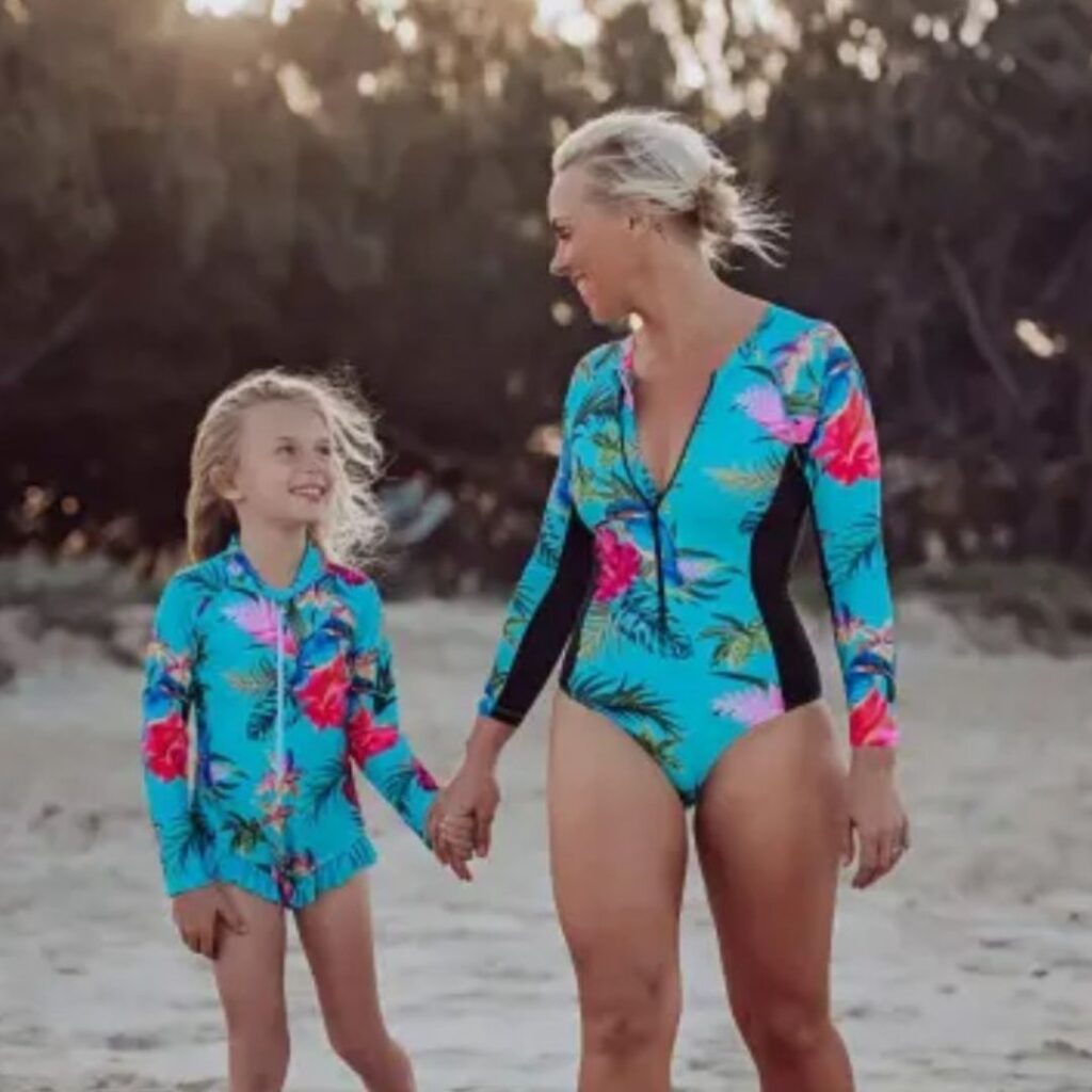 Tribe Tropical matching swimwear from Hard to Find