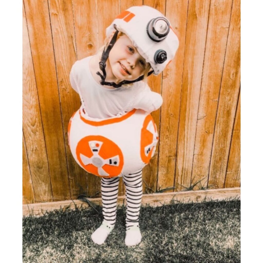 BB-8 costume DIY Halloween