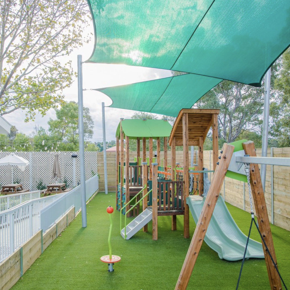 The children's playground at The Ambarvale Hotel.