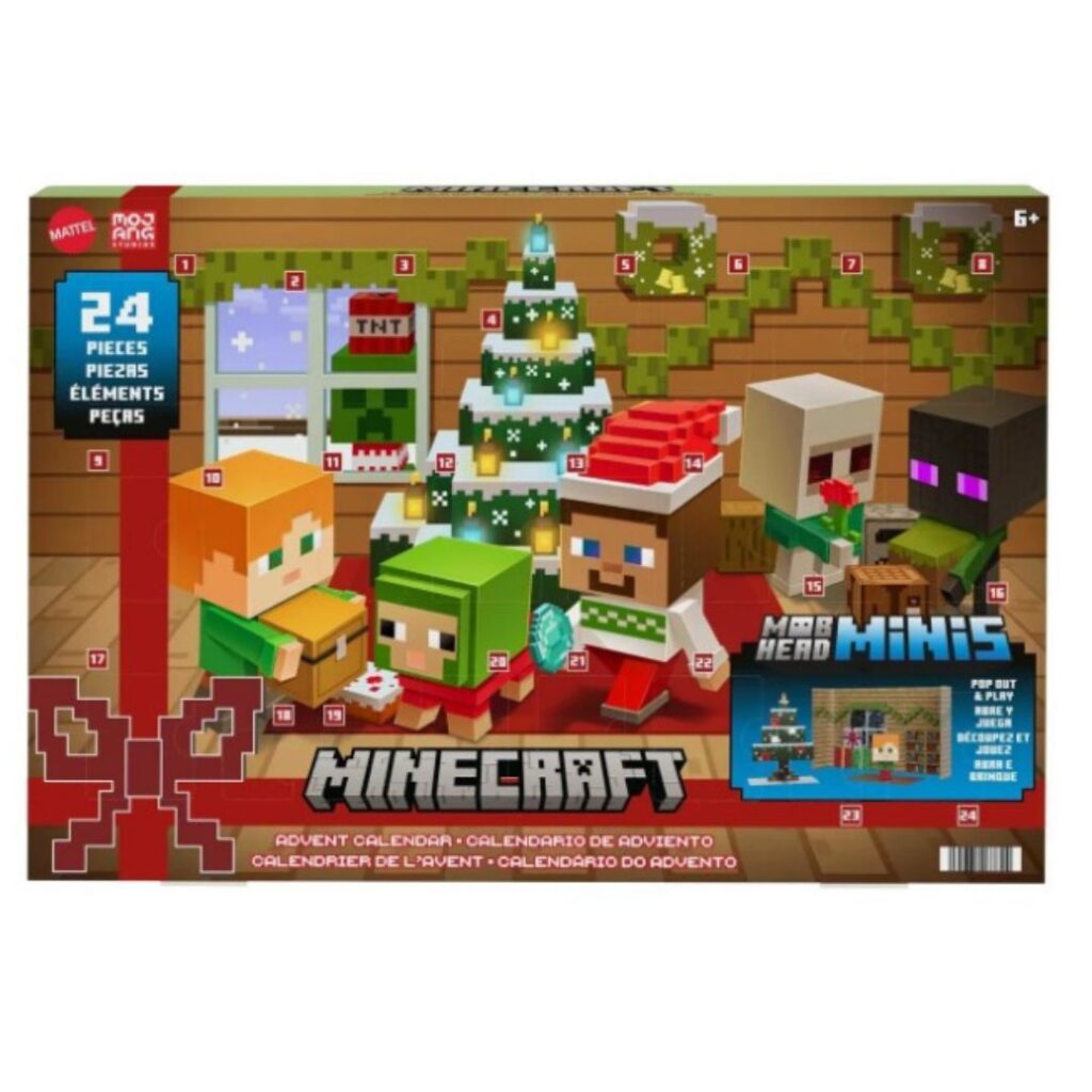 Minecraft Mob Head Minis Advent Calendar