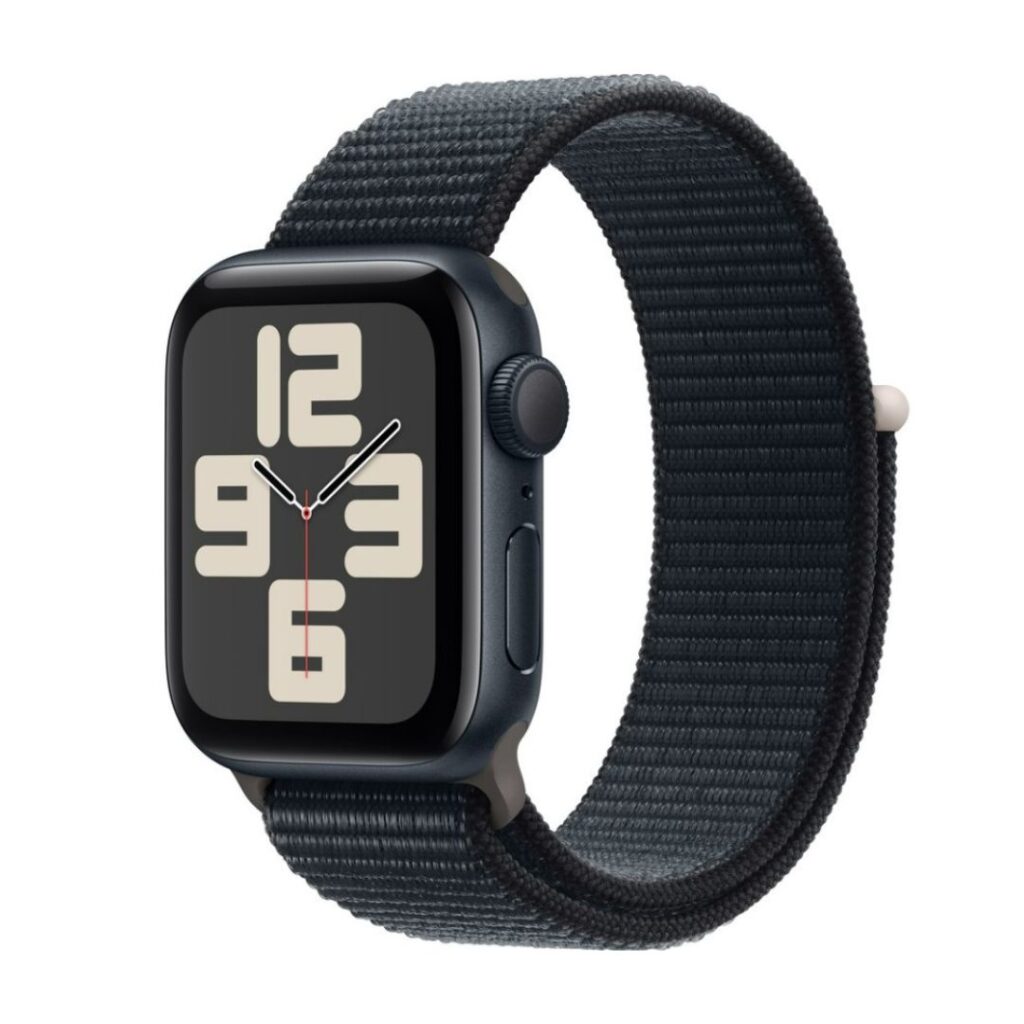 Black friday sale - Apple Watch SE GPS 40mm Midnight Aluminium Case with Midnight Sport Loop