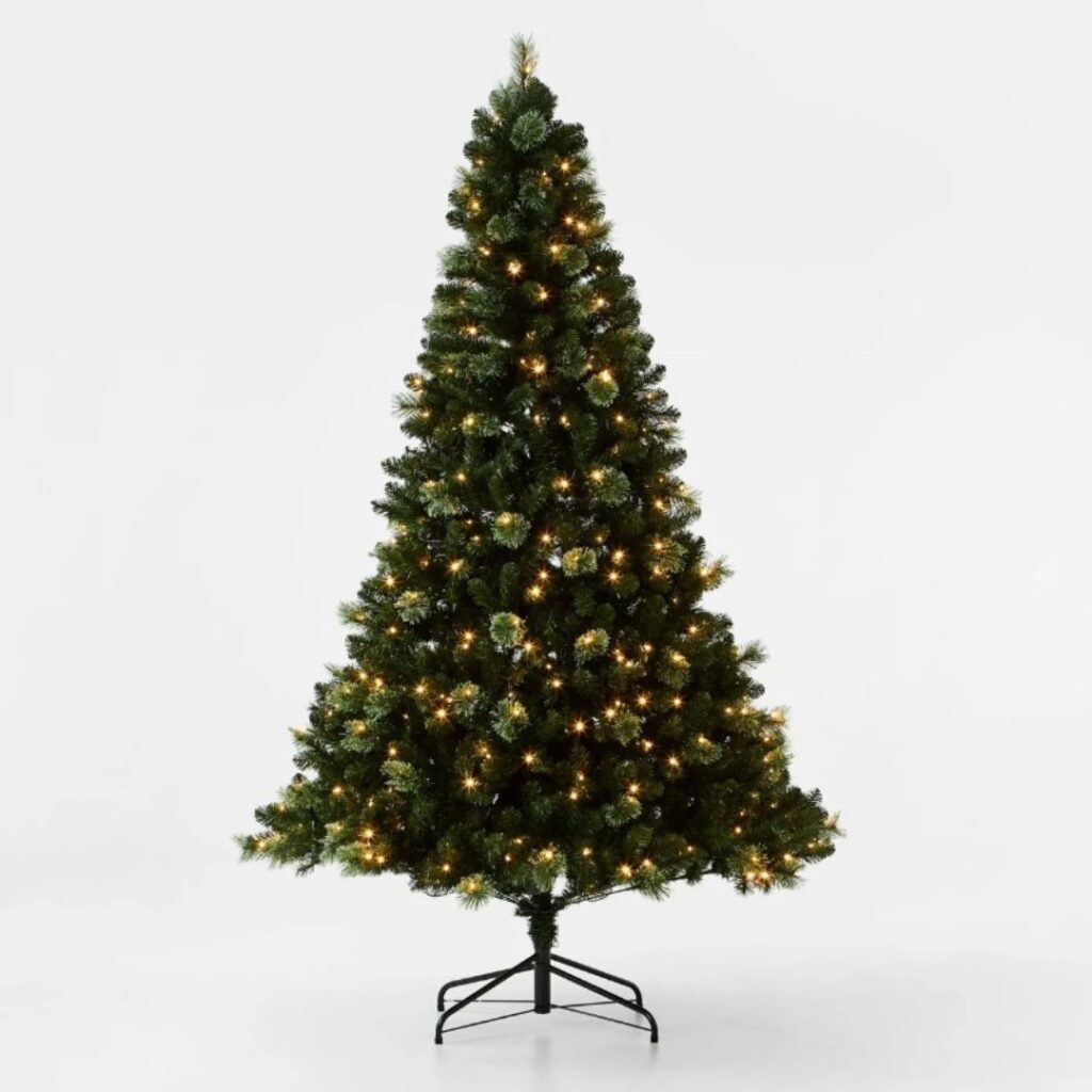 2.4m (8ft.) Cashmere Prelit Christmas Tree from Target