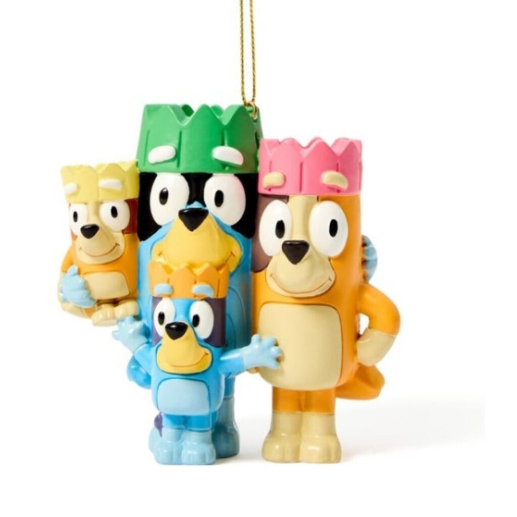 Bluey Hanging Tree ornament family