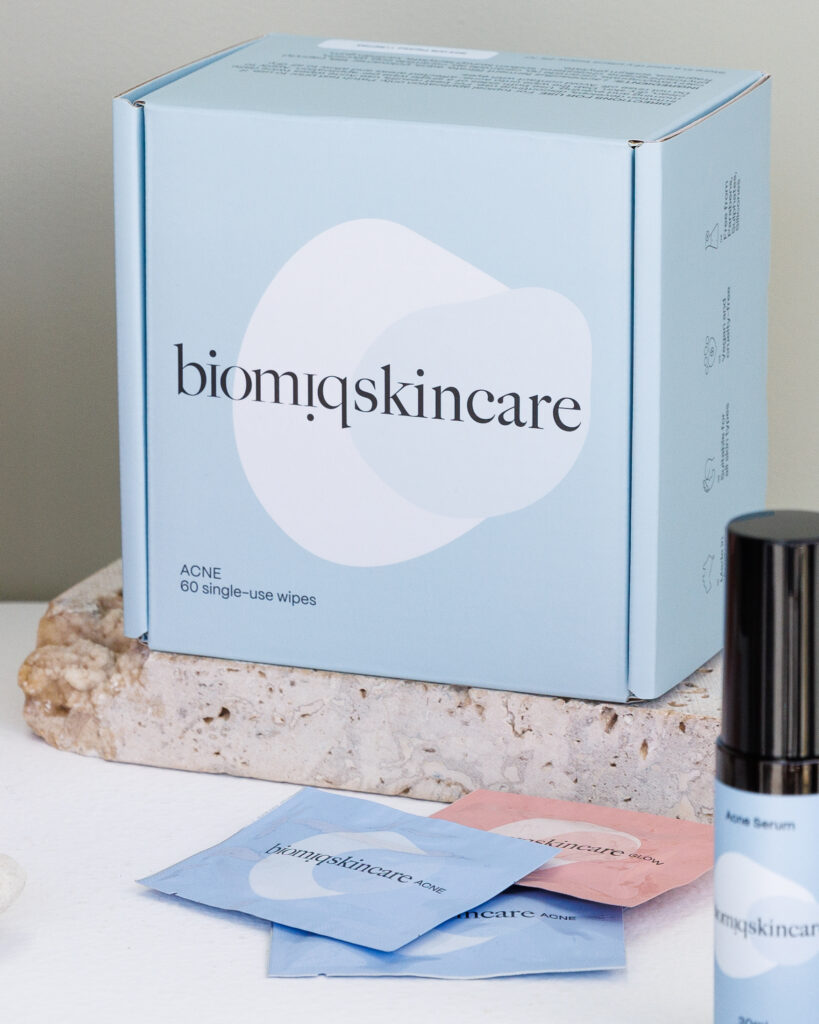 biomiq Acne Skincare Wipes
