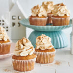 Gingerbread Cupcakes with Cinnamon Buttercream