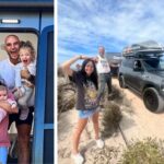 Luke Falzon family travel around Australia