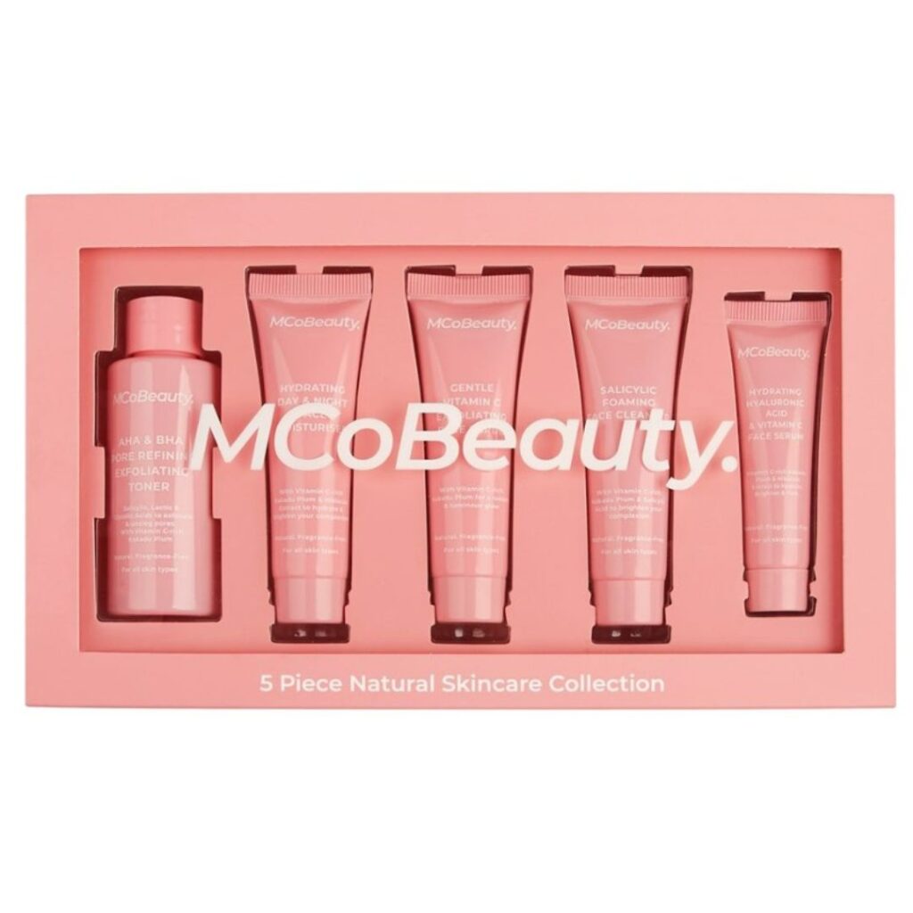 MCoBeauty 5 Piece Natural Skincare Collection
